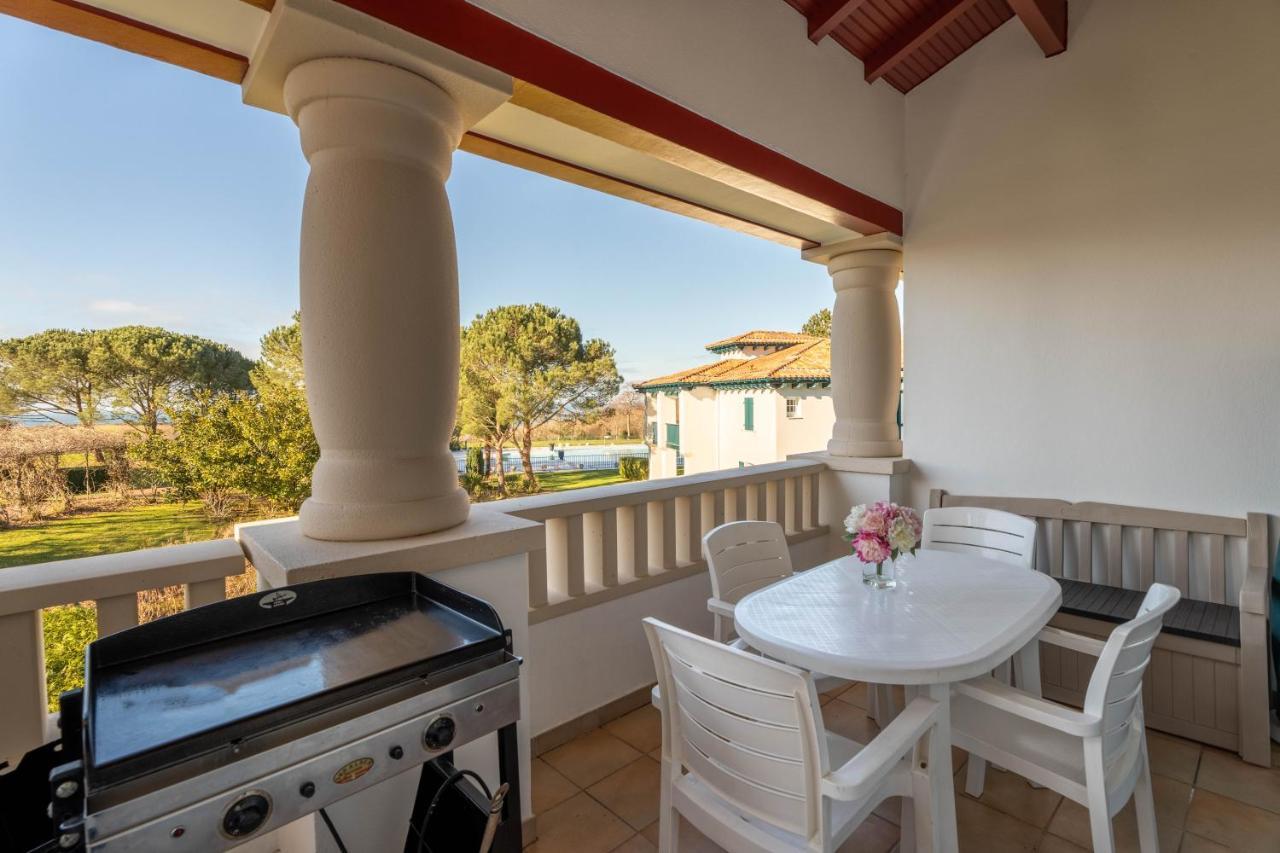 Atlantic Selection - Domaine De Bordaberry - Avec Piscine Et Vue Ocean Apartman Urrugne Kültér fotó